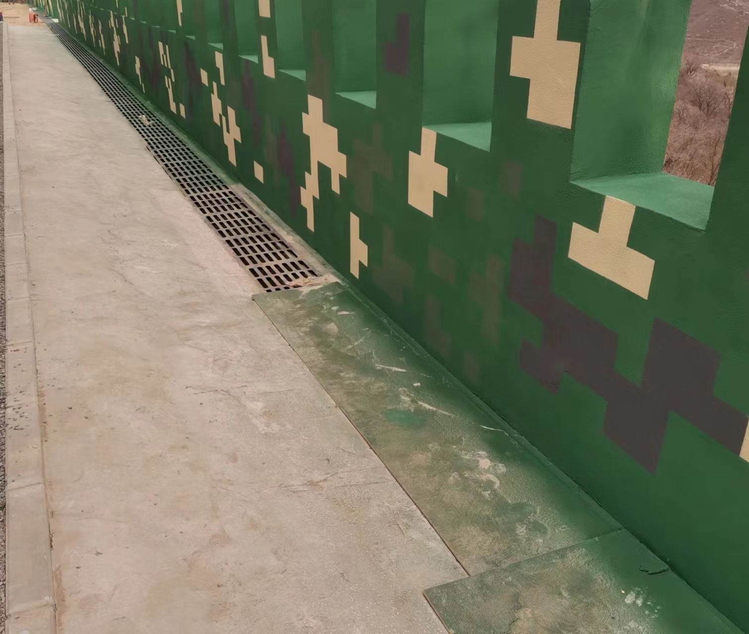 阿坝围墙迷彩喷涂,数迷彩漆