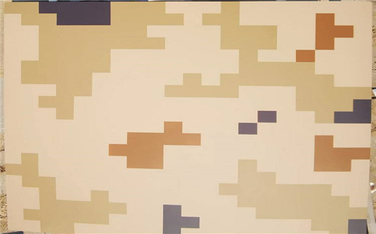 阿坝荒漠迷彩漆喷涂